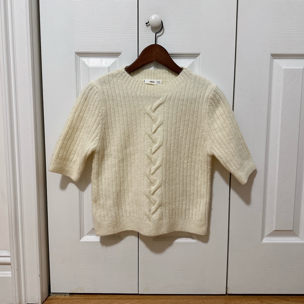 Mango Ribbed knit sweater